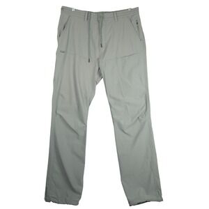 Howler Bros Shoalwater Tech‎ Pants Men's Light Green Hiking 35x34 (Fits 36x34)